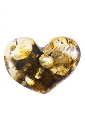 Amber brooch “Heart”