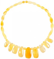 Light amber necklace