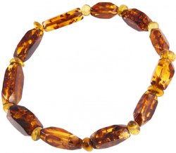 Amber bracelet "Samira"