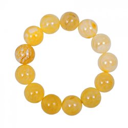 Bracelet made of amber balls