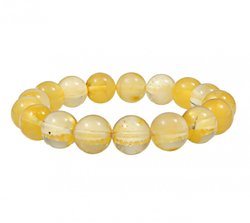 Bracelet made of amber balls