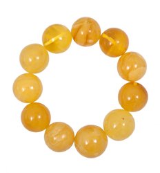 Bracelet made of amber balls