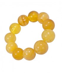 Bracelet made of amber balls