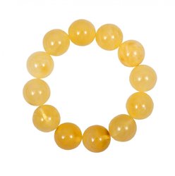 Bracelet made of amber balls