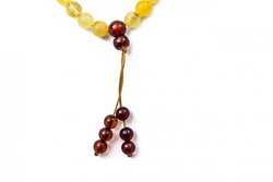 Amber rosary beads (bracelet/amulet)