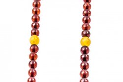 Amber rosary beads (bracelet/amulet)