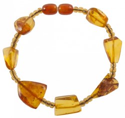 Bracelet made of figured stones