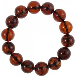 Bracelet made of amber balls