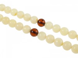 Amber rosary beads (bracelet/amulet)