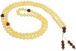 Amber rosary beads (bracelet/amulet)