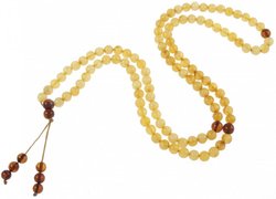 Amber rosary beads (bracelet/amulet)