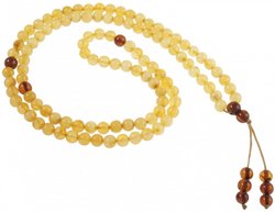 Amber rosary beads (bracelet/amulet)