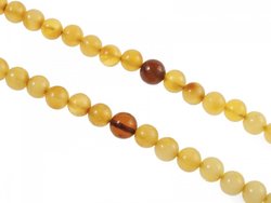 Amber rosary beads (bracelet/amulet)