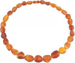 Beads made of dark polished amber “Grapes”