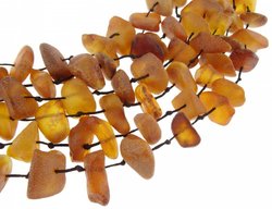 Multi-row stone beads