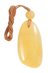 Pendant “Amber surface”