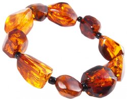 Dark amber bracelet