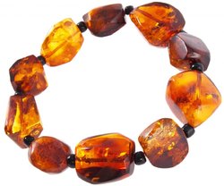 Dark amber bracelet