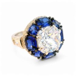 Blue Gemstone Ring