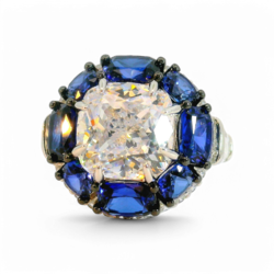 Blue Gemstone Ring