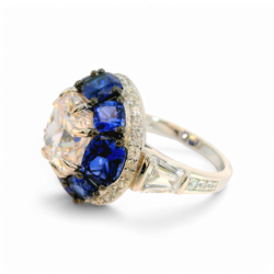 Blue Gemstone Ring