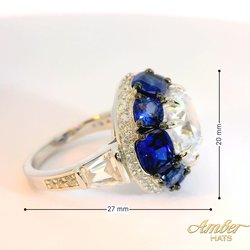 Blue Gemstone Ring