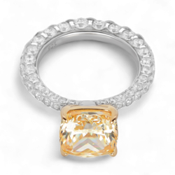Yellow Gemstone Ring
