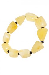 Amber bracelet with beads “Mari”