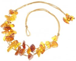 Amber beads-stones