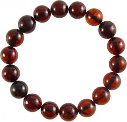 Bracelet made of dark amber balls