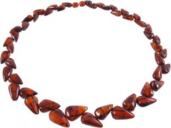 Dark amber beads “Triumph”