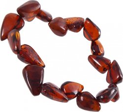 Dark amber bracelet “Celebration”