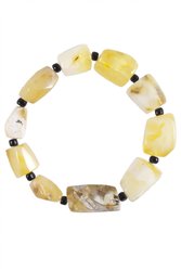 Amber bracelet with beads