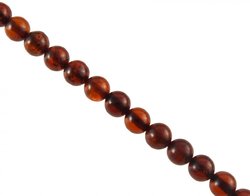 Beads made from dark amber balls