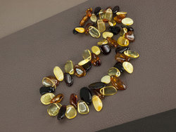 Amber beads "Asteria"