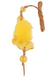 Amber pendant “Virgo”