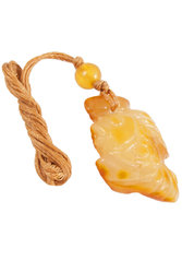 Amber pendant “Fish”