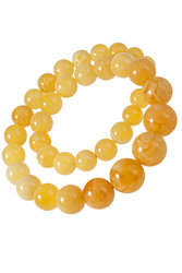 Amber beads "Dora"