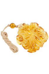 Amber pendant "Butterfly"