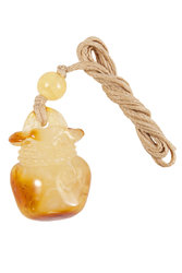 Amber pendant “Bag”