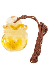 Amber pendant “Bag”