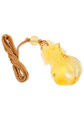 Amber pendant “Bag”