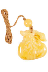 Amber pendant “Bag of Happiness”