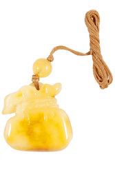 Amber pendant “Bag of Happiness”