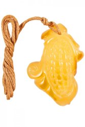 Amber pendant “Corn”