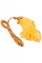 Amber pendant “Corn”