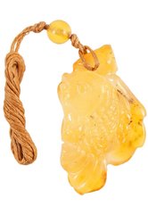 Amber pendant “Fish”