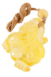 Amber pendant “Elephant”