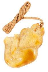 Amber pendant “Fox”