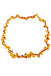 Amber beads "Asteria"